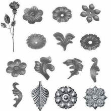 Cast Iron Decorative Leaves For Decorative Wrought iron gate  Cast Steel Leaves Ornaments